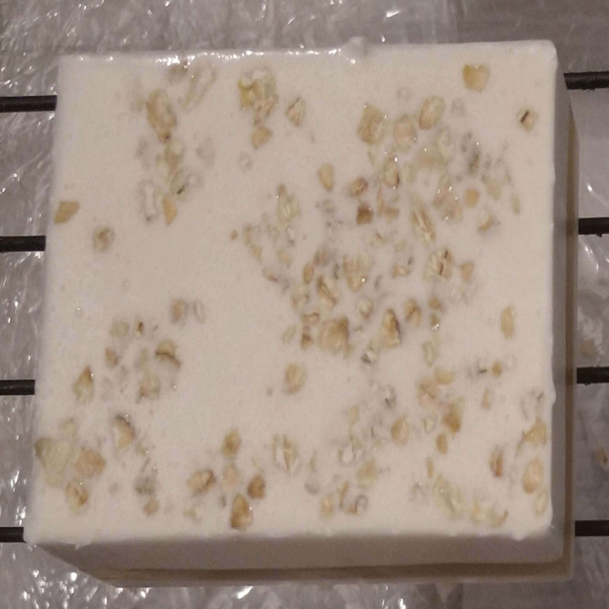 handmade organic creamy bar soaps infused with wholesome oatmeal for gentle exfoliation and excess oil absorption from skin
