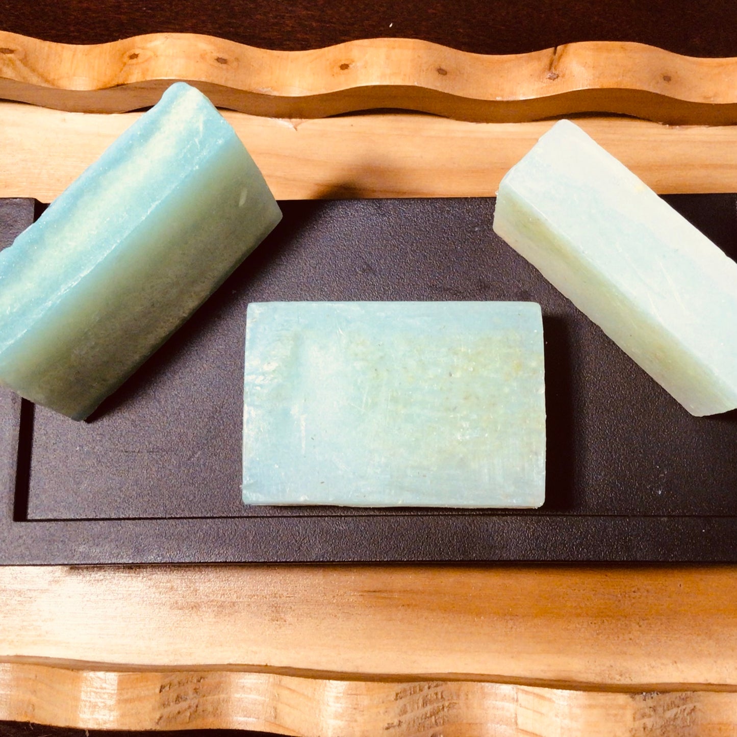 Embedded Handmade Organic Exfoliating Glycerin Soap