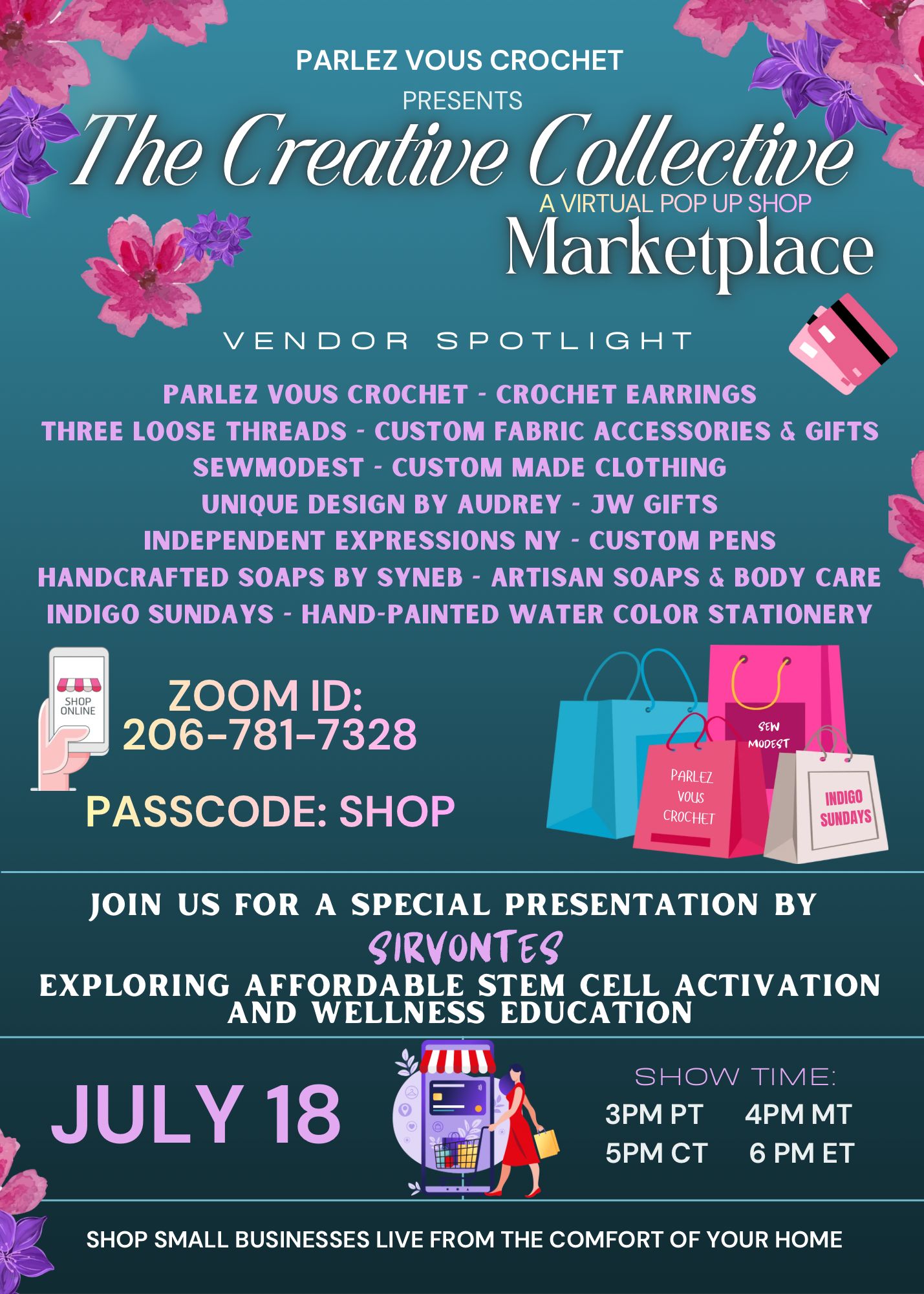Shop the Show — PVC's The Creative Collective Marketplace July 18