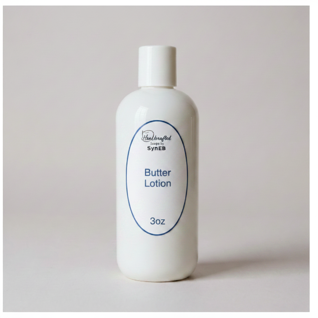 3oz Butter Lotion with size