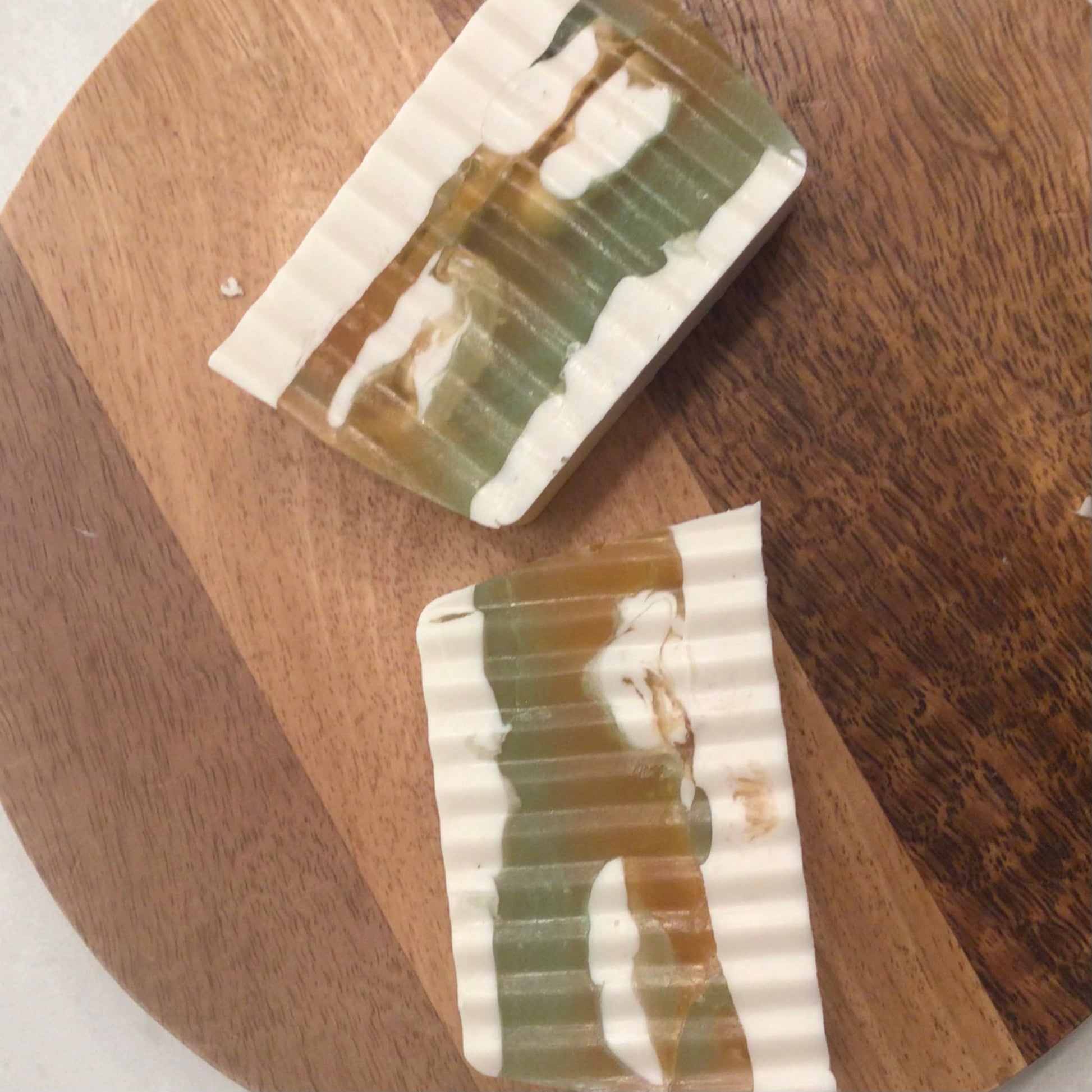Handcrafted Soaps by SynEb Goats Milk Cream Facial Bar - bar couple