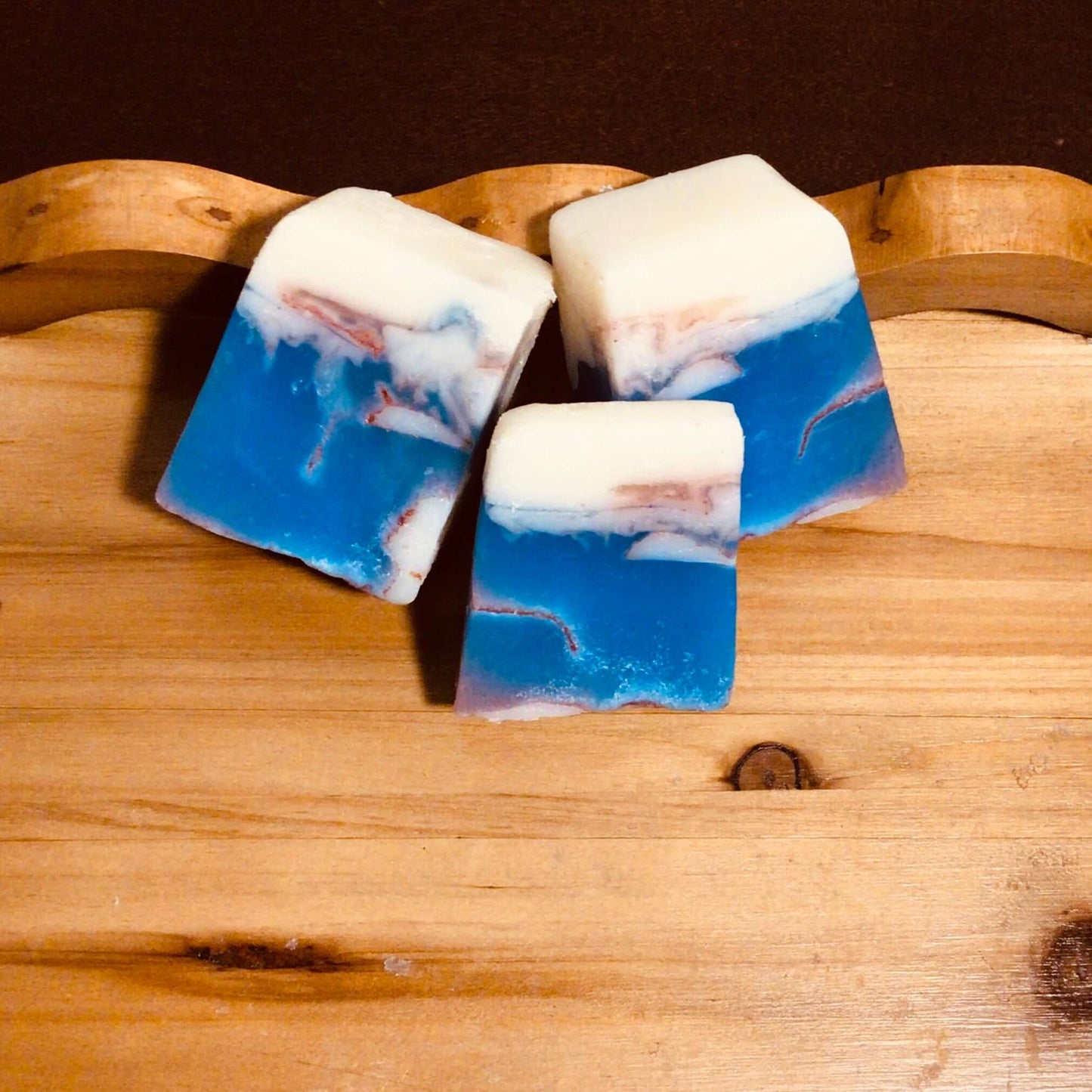 handmade organic glycerin bars of pure ingredients to soften skin and infuse soothing aromas into each self care session