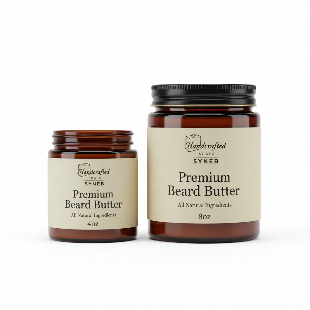Branded Beard Butter Jars - SynEb