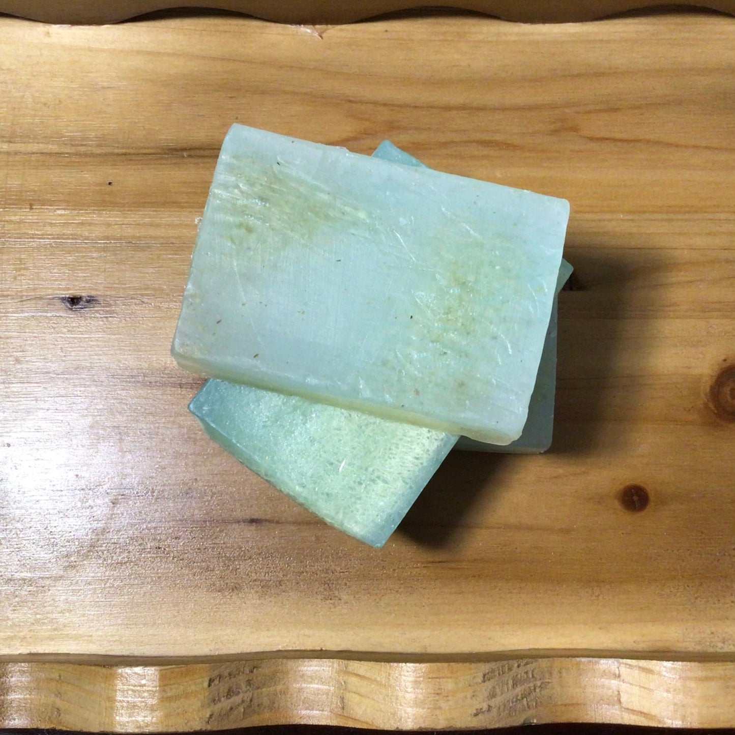 Embedded Handmade Organic Exfoliating Glycerin Soap