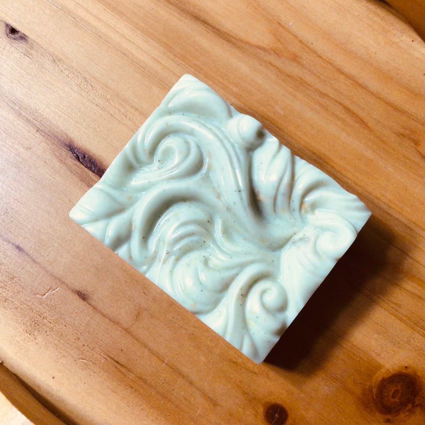 French Green Clay Facial Bar | Natural Detoxifying Face Soap