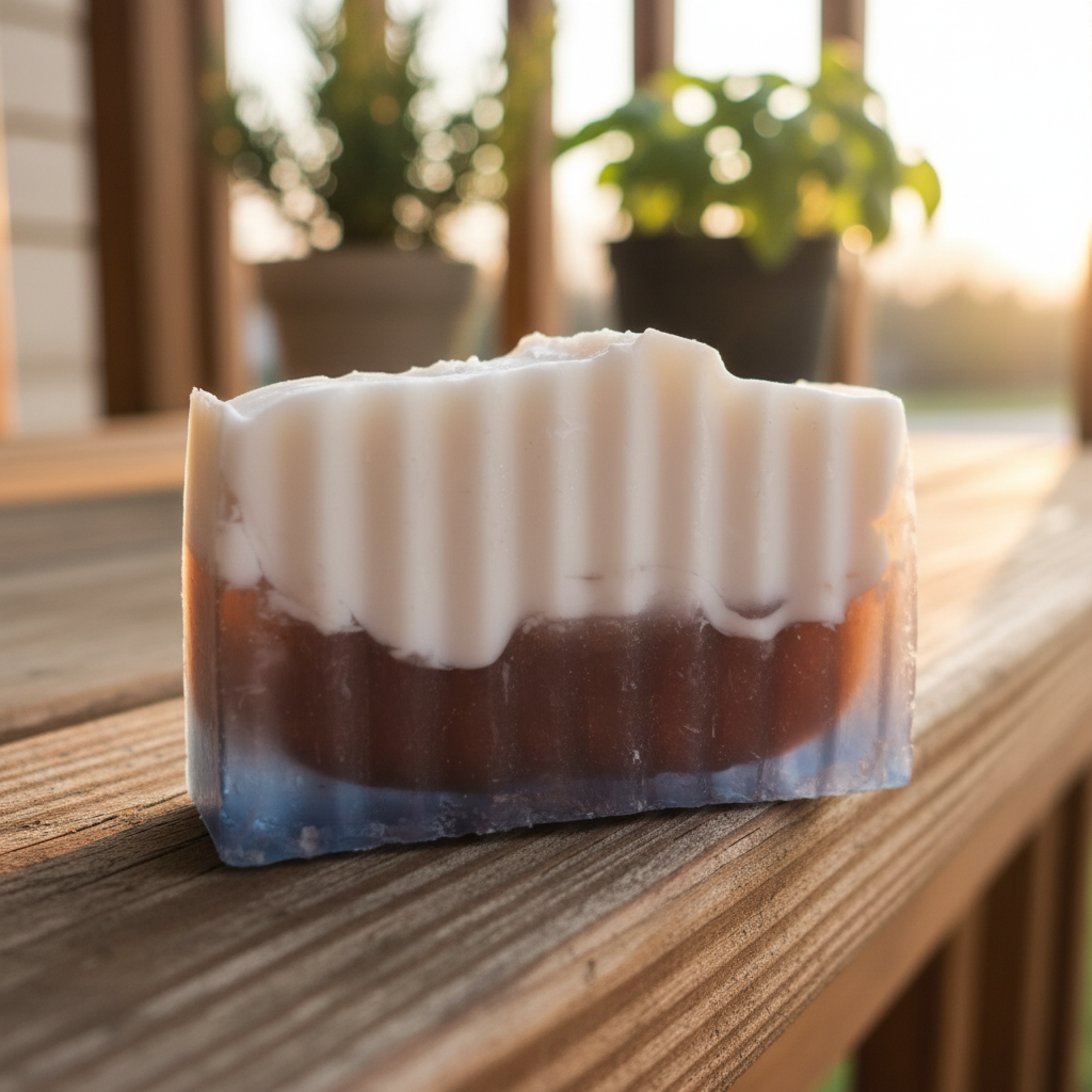 Glycerin Cream Bar - Porch Closeup