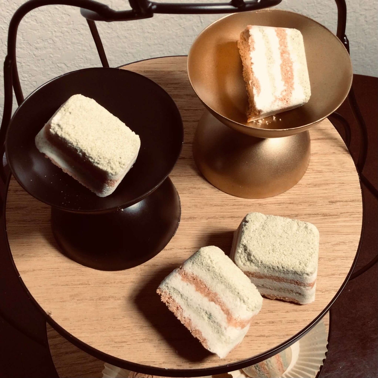 handmade organic small sized bath bombs perfect for sharing and travel, crafted with ingredients safe for entire family 