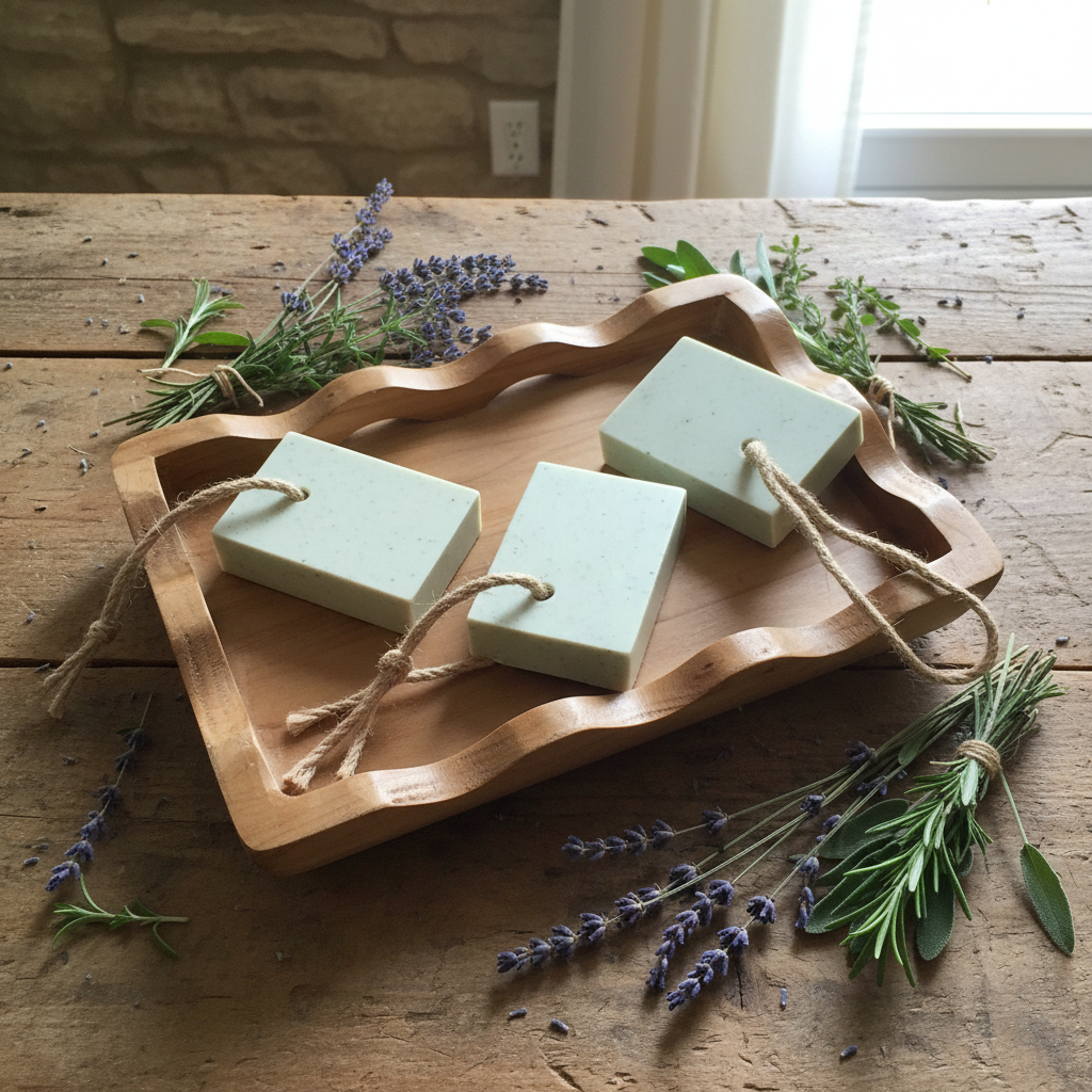 Rustic farmhouse table