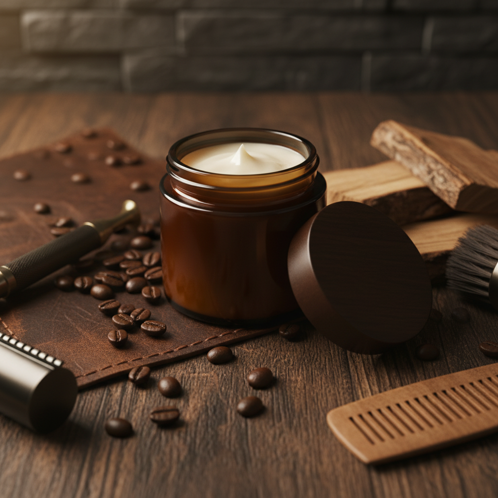 Rustic Masculine Grooming Shot