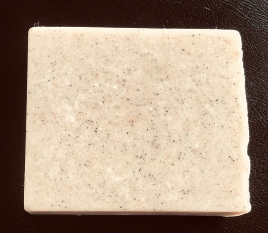 Single Handcrafted Soaps by SynEb Mechanics Bar Nugget close-up showing speckled texture