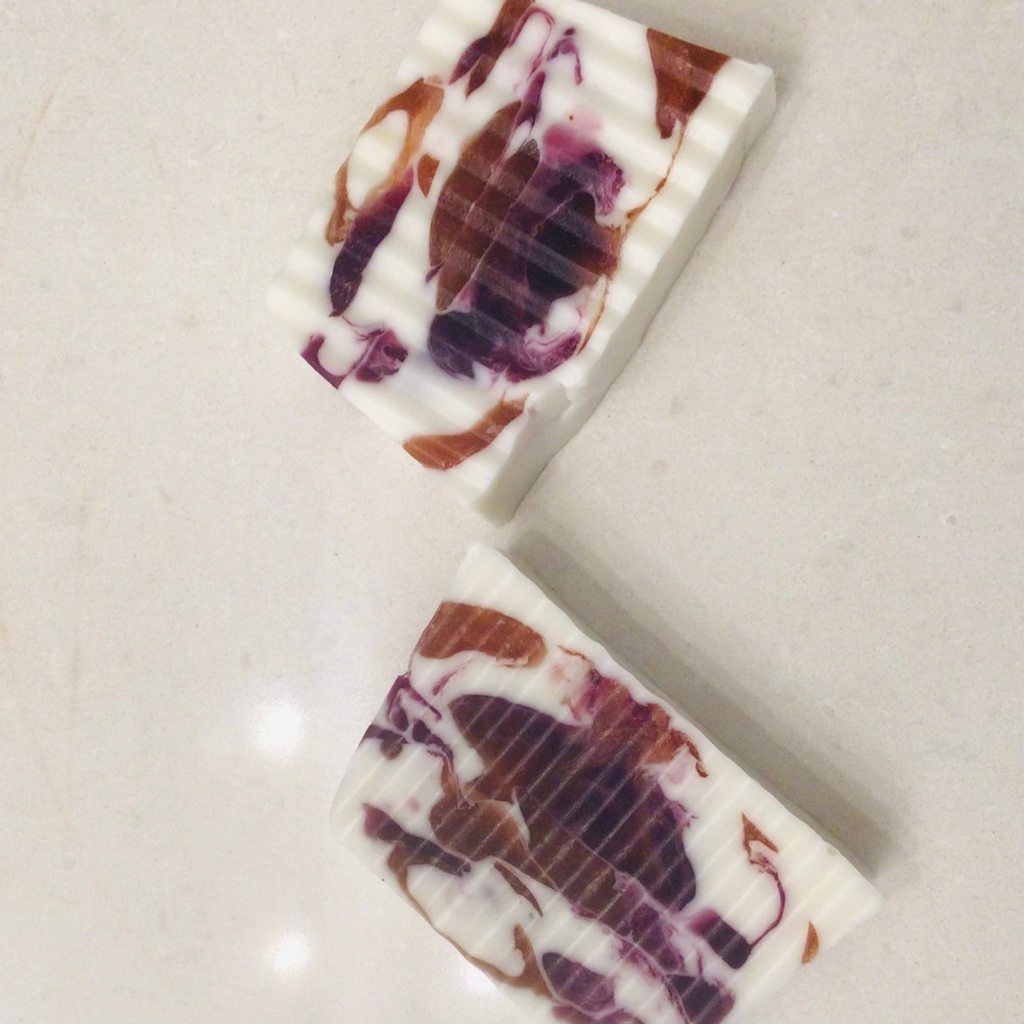 SynEb Goats Milk Facial Bar and Nugget sizes - gentle glycerin facial cleanser